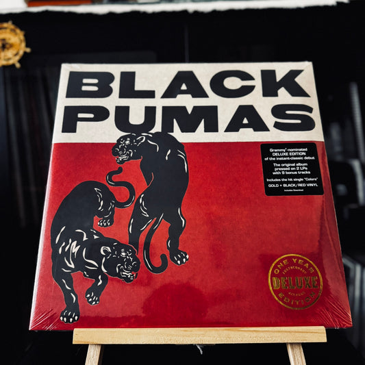 Black Pumas – Black Pumas (Deluxe Edition) | Vinilo doble Gold & Red/Black Marble