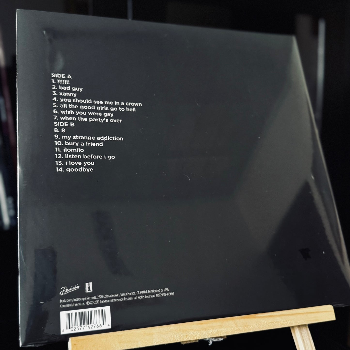 Billie Eilish – When We All Fall Asleep, Where Do We Go? | LP Pale Yellow
